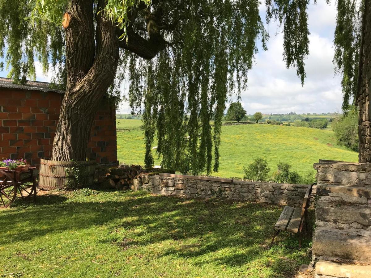 Gite Le Mur Magnifique Longere Au Bourgogne-Du-Sud Villa Oye Екстериор снимка